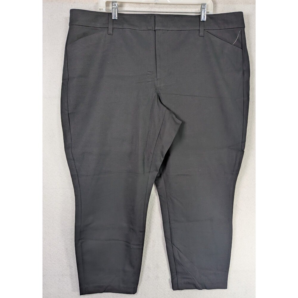 Old Navy - Women's High Rise Pixie Skinny Pants - Black - Size 22